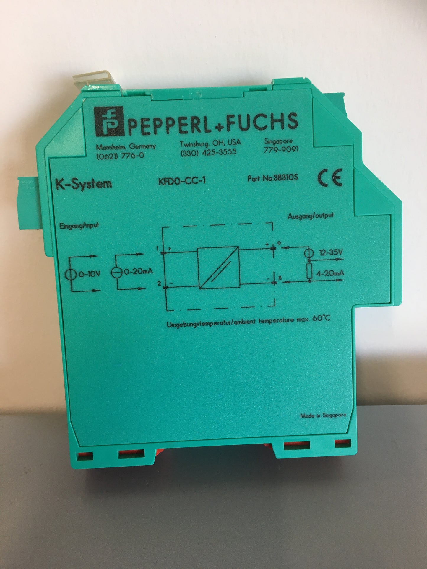PEPPERL + FUCHS-KFDO-CC-1/KFDOCC1