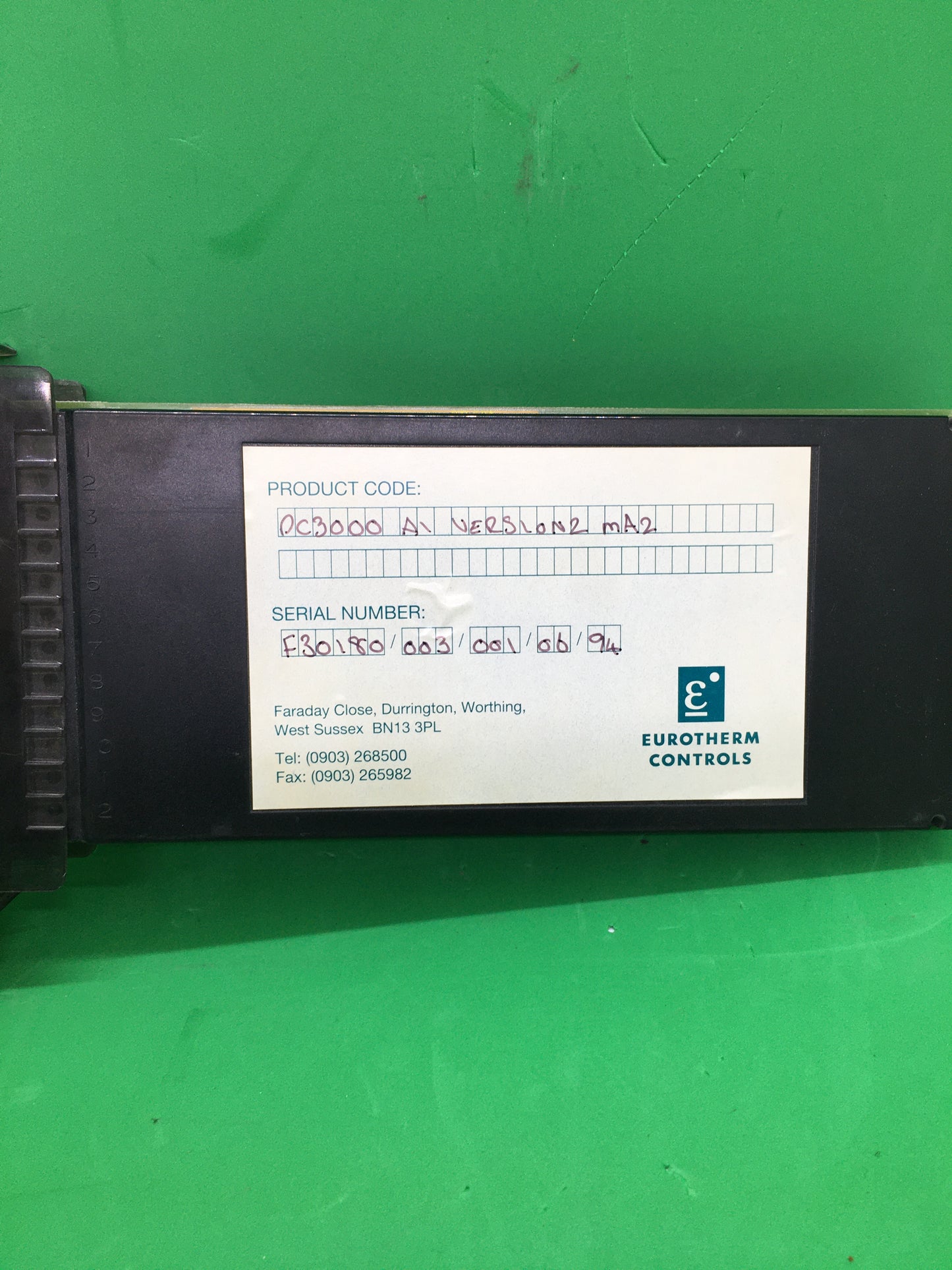 EUROTHERM-PC3000 AI VERSION2  MA2/PC3000AIVERSION2MA2