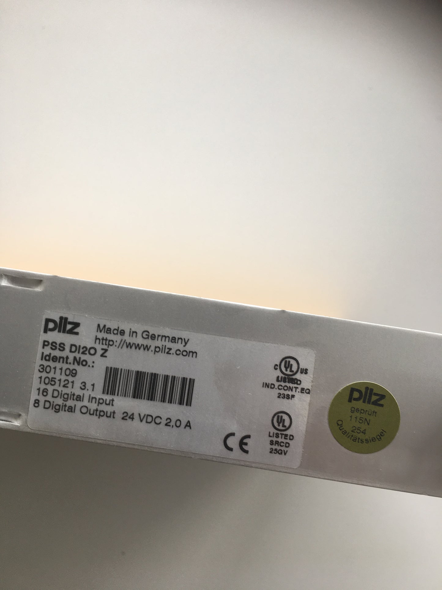 Pilz-PSS DI2O Z 301109/PSSDI2OZ301109