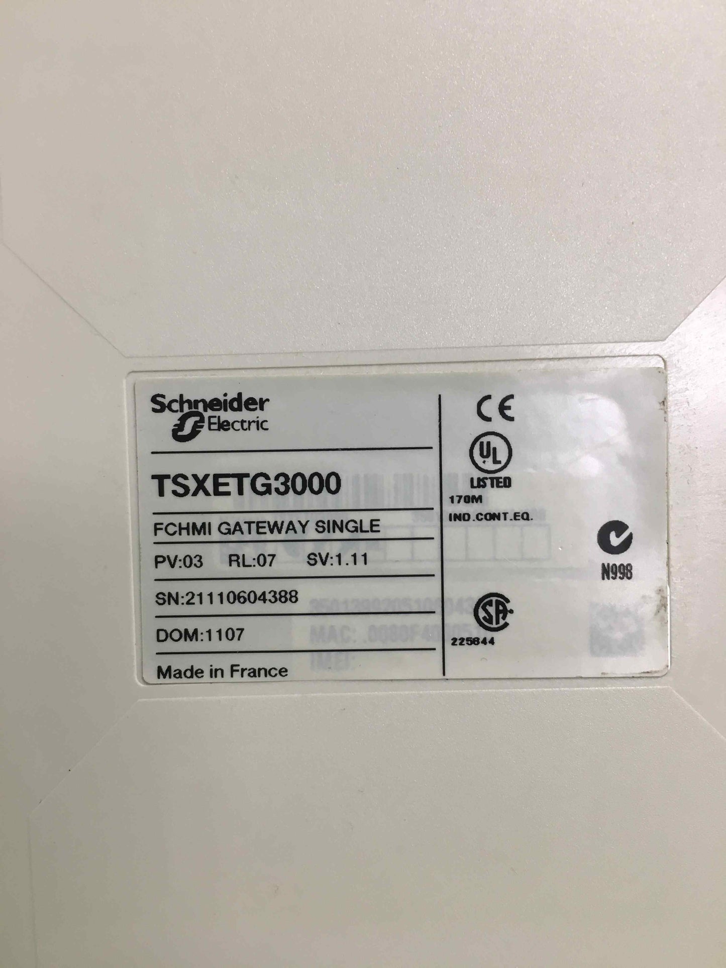 Schneider Electric-TSXETG3000/TSXETG3000