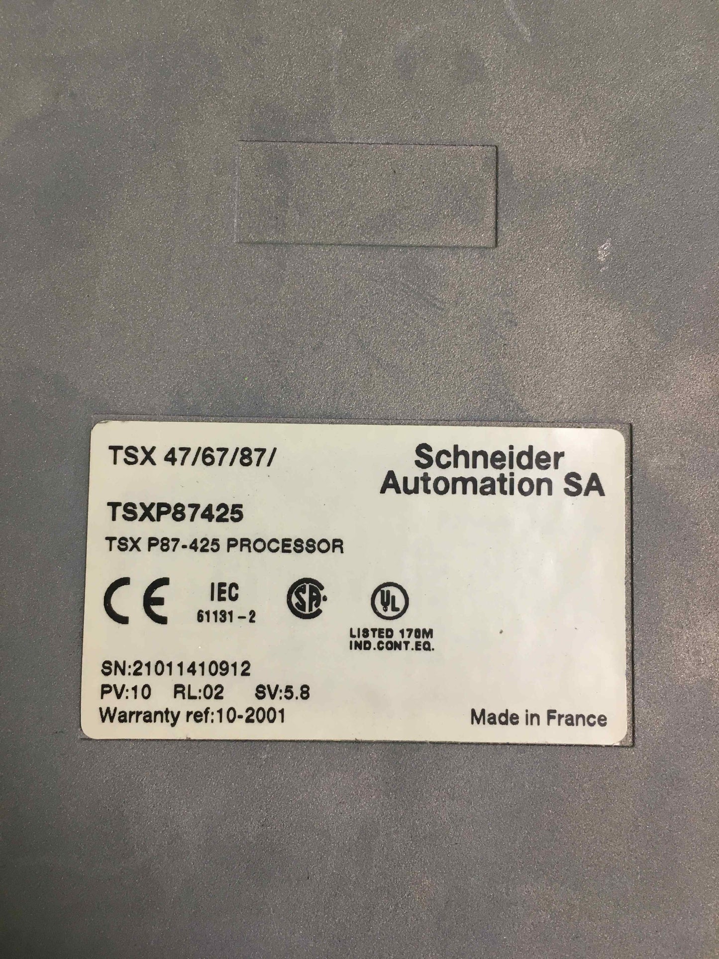 Schneider Electric-TSXP87425/TSXP87425