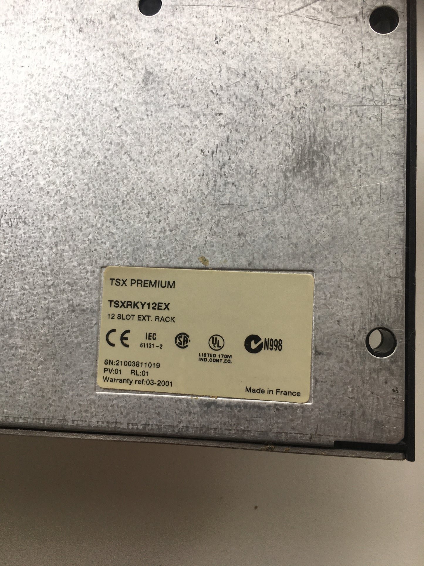 Schneider Electric-TSXRKY12EX USED/TSXRKY12EX