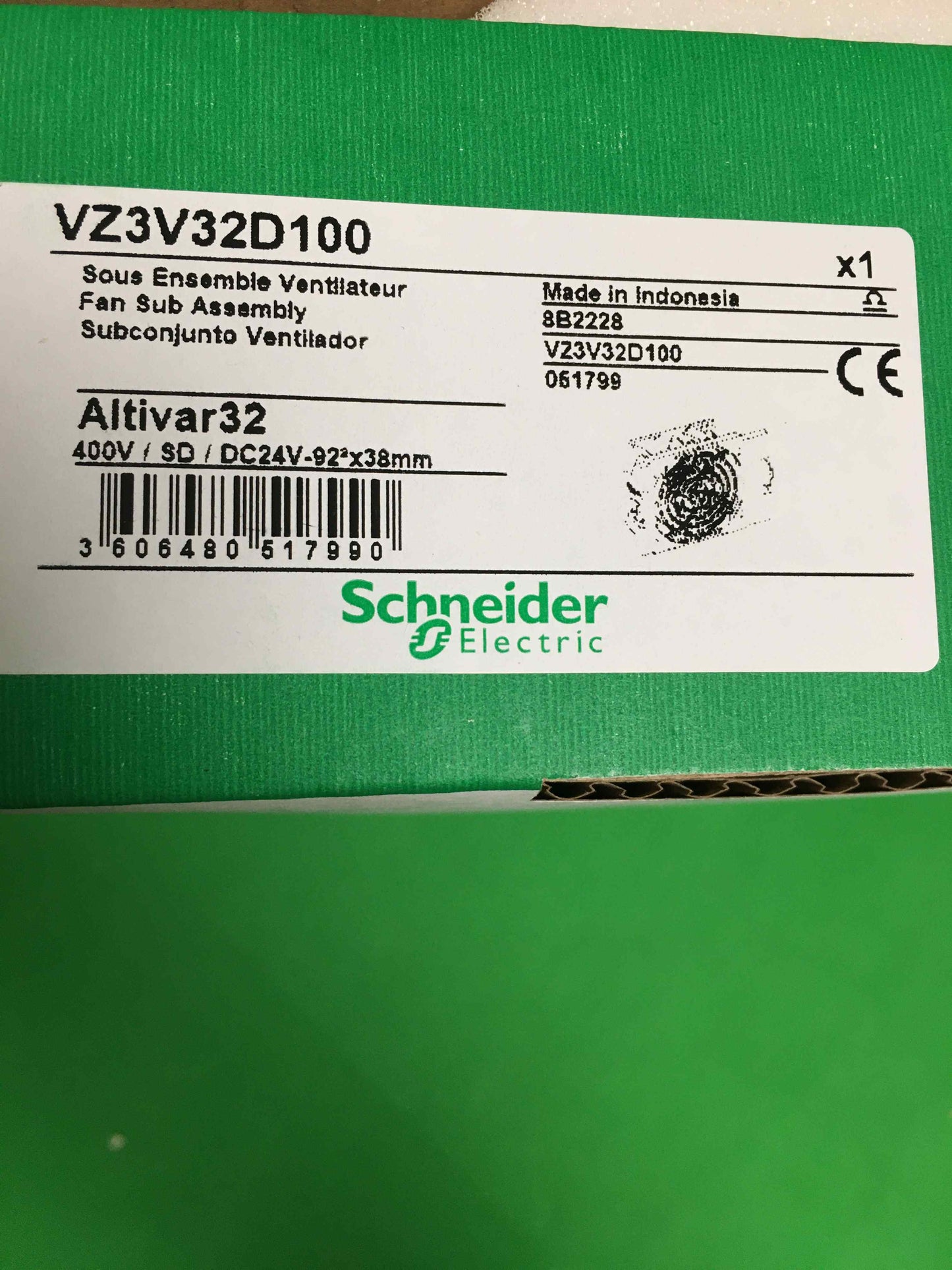 Schneider Electric-VZ3V32D100/VZ3V32D100