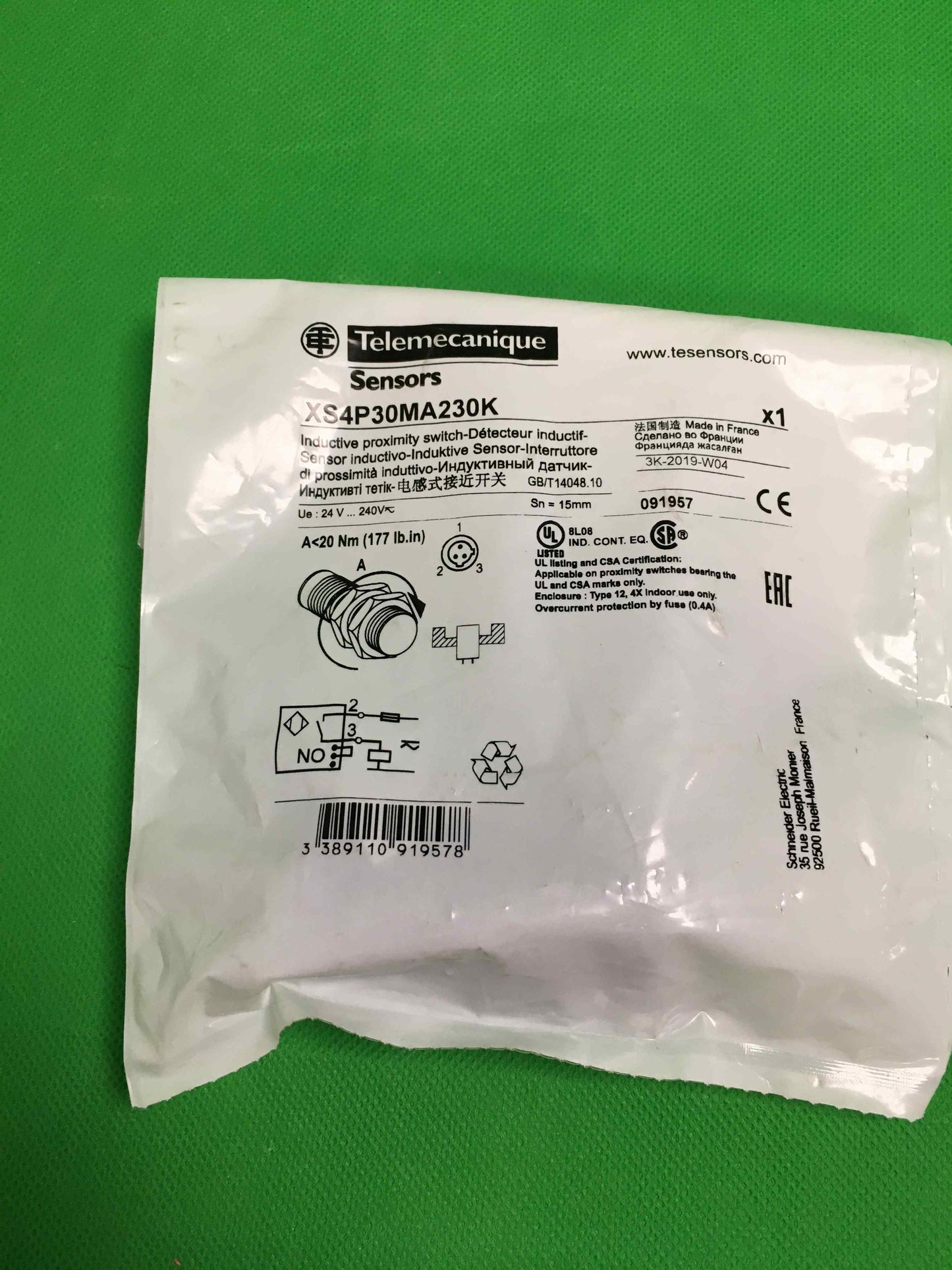 Schneider Electric-XS4P30MA230K Other/XS4P30MA230KOther